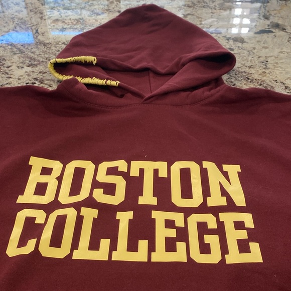 Boston College maroon hoodie sweatshirt. Size small. Never worn. - Picture 2 of 7